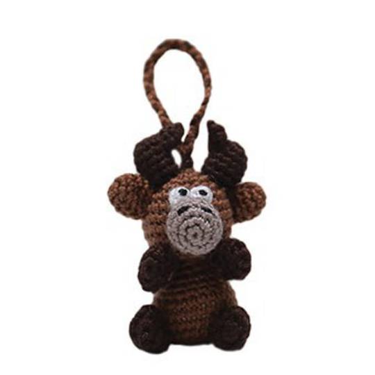 Mini Crocheted Reindeer